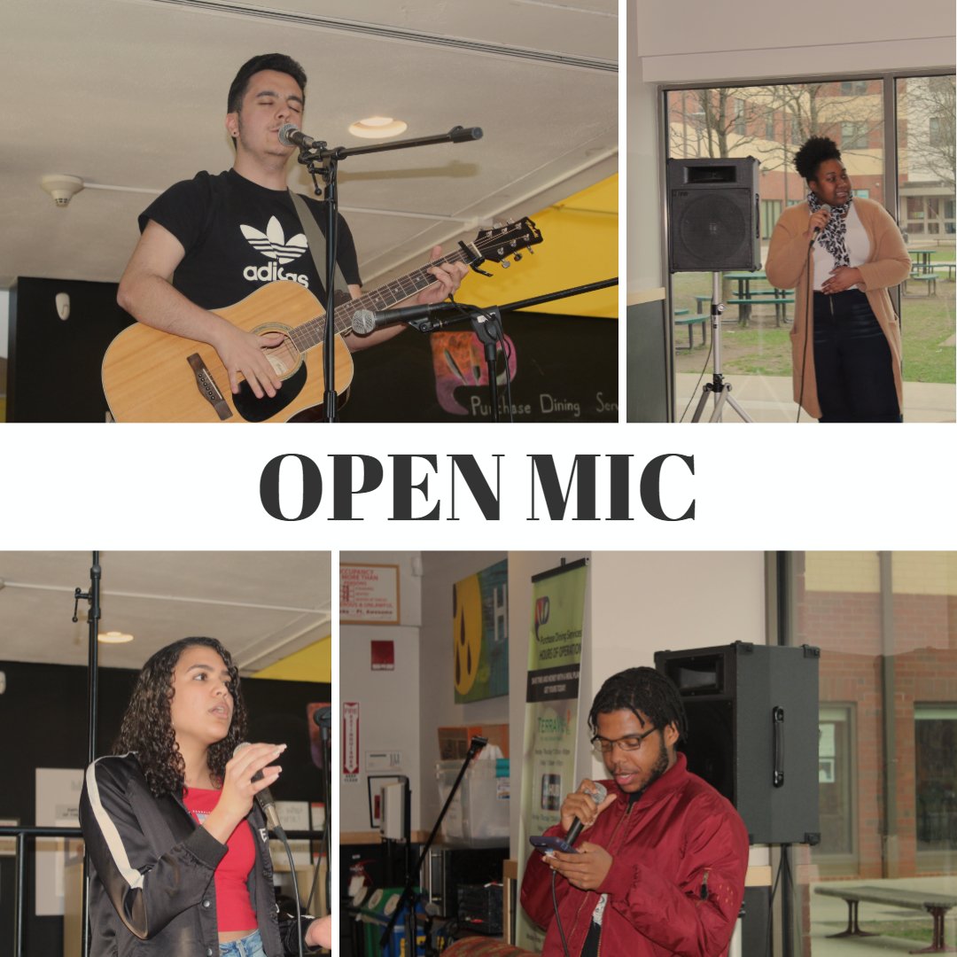 PC_EATS's tweet image. Open Mic at Starbucks and D-Hall this month featured some pretty talented students! Shout out to all that performed!
