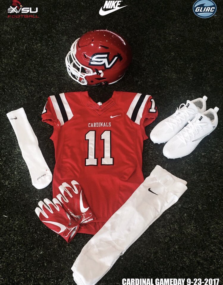 Coryc_21's tweet photo. I’m Blessed and Honored to say I’ve received an offer from Saginaw Valley State University!🔴⚪️ https://t.co/zh4hXkX3pG