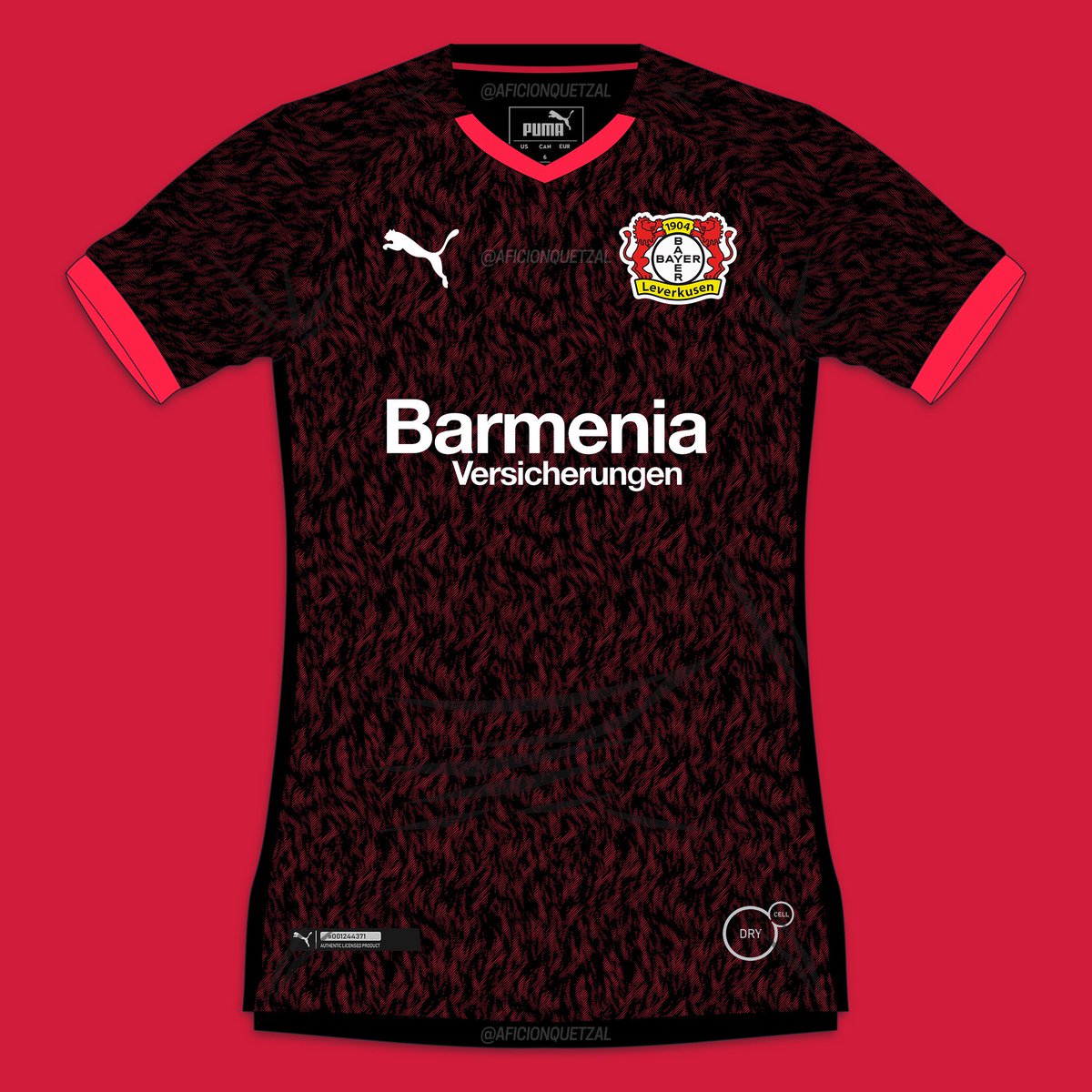 Quetzal || AQ on Twitter: "WHAT IF? @bayer04_en x third kit Inspired by the EvoKnit technology as well #Bayer's - the Lion #Werkself #B04 🦁🔴⚫️ #SomosBayer04 @bayer04_es #Leverkusen #