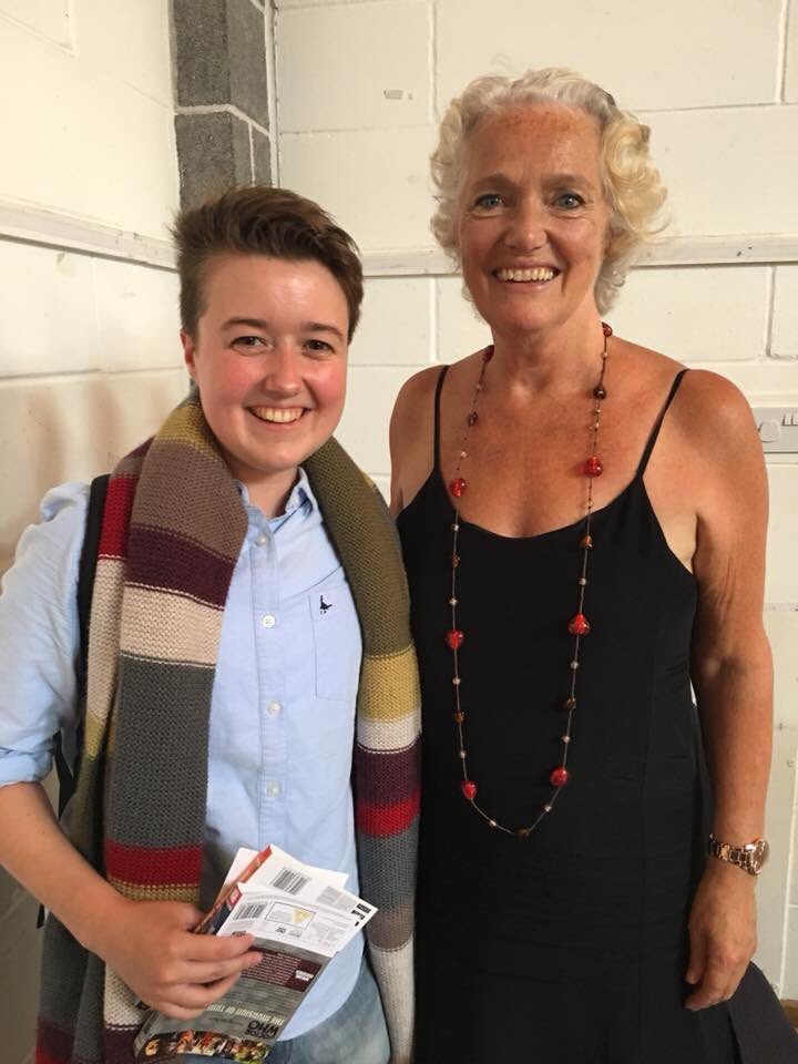 Happy Birthday Louise Jameson!   (Taken on probably one of the hottest days last year) 