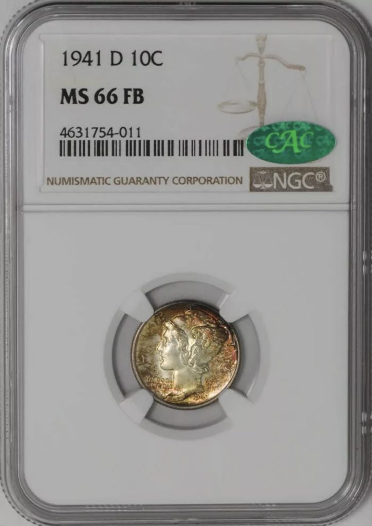 MyCoinClub's tweet image. Here's a scarce @ngccoins 1941-D Mercury Dime MS66 FB that was recently shared at our coin club. Come on over to our online coin club and show us YOUR photos! You may have the next featured coin of the day! mycoinclub.com