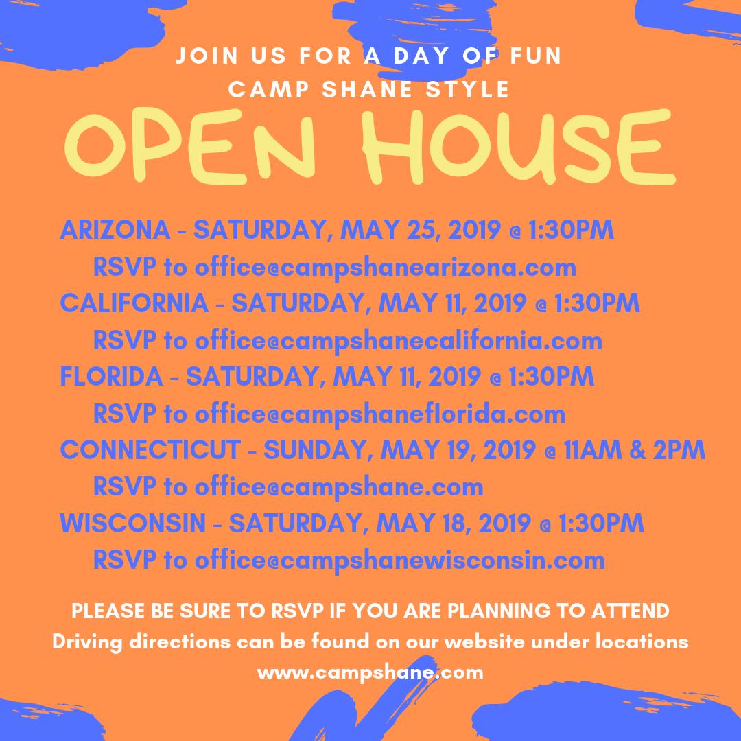 CampShane's tweet photo. Open house is the perfect opportunity to learn more about our program and tour our facilities. You will also get to meet some of our awesome staff, and other perspective campers and their families! https://t.co/bSXclZmriT