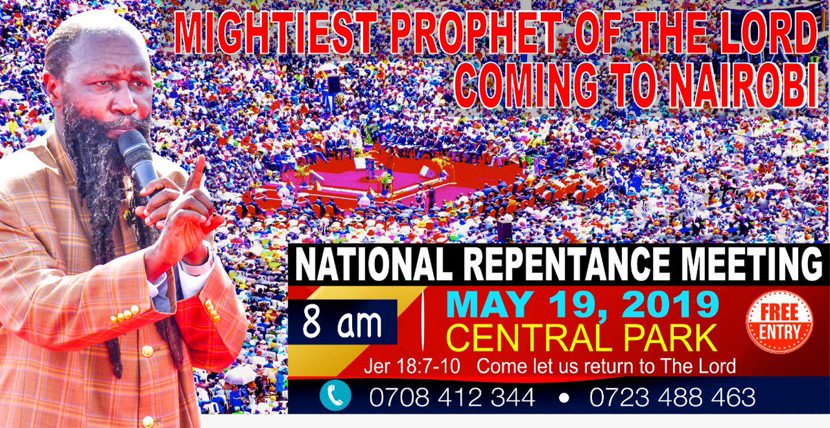 ChemowoSipi's tweet photo. The LORD has called men everywhere for repentance. Plan to attend please very urgent. #HumbleAndRepent https://t.co/ordlBkNo76