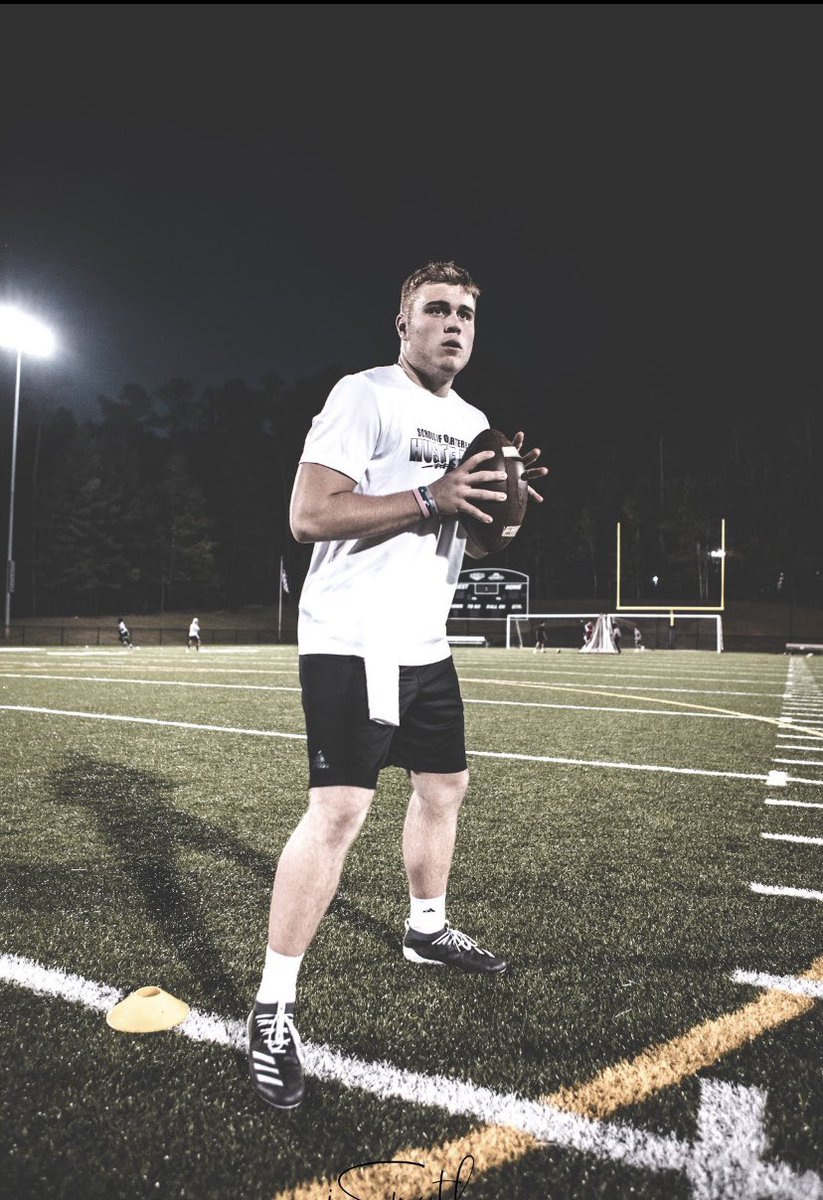 Thank you <a href="/tballardqbcoach/">Tony Ballard</a> for an incredible experience and helping bring my game to the next level. Thank you <a href="/AirAttackSD/">Air Attack Academy</a> for the opportunity and support. Met a lot of great coaches and QB’s! #schoolofquaterbacks #adidas @DenryterQB @airattackacadademy @therealKMeeker