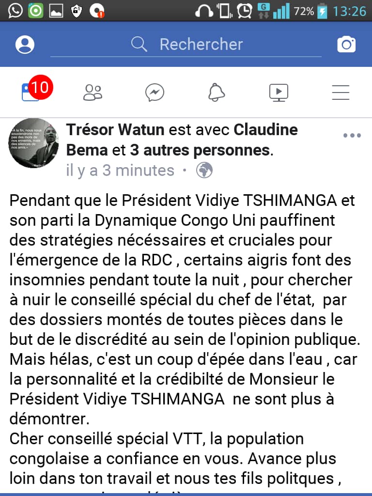 Ljdcurdc's tweet photo. La réplique du Président a.i de la @Ljdcurdc suite à des propos diffamatoires publiés sur les réseaux sociaux à l'encontre du camarade @VidiyeTshimanga  Pdt et Autorité Morale la DCU/PP.
Avec @bethy_pitilo @Michaelangeboss @JoseBalanganay5 https://t.co/Btqc5LFVV9