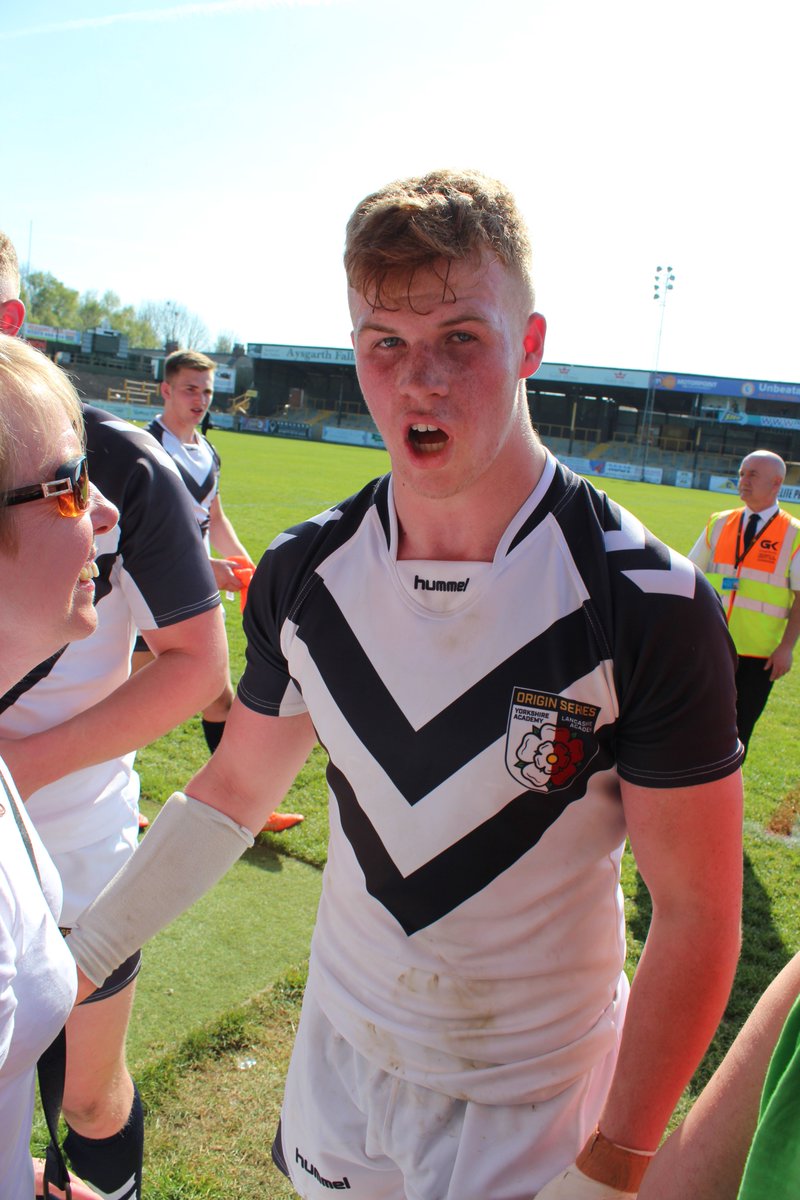 Representing Yorkshire RL today. Very Proud!