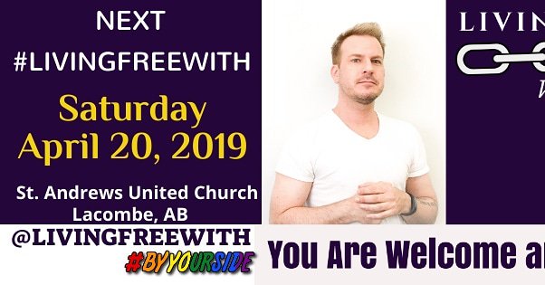 LivingFreeWith's tweet photo. Join us today for the next #livingfreewith event #pizza #preaching #prayer at St. Andrew's United Church in Lacombe.
3:30 PM Start Time https://t.co/e0Cu5bbdHh #ceg3 https://t.co/bHdJJ101AN