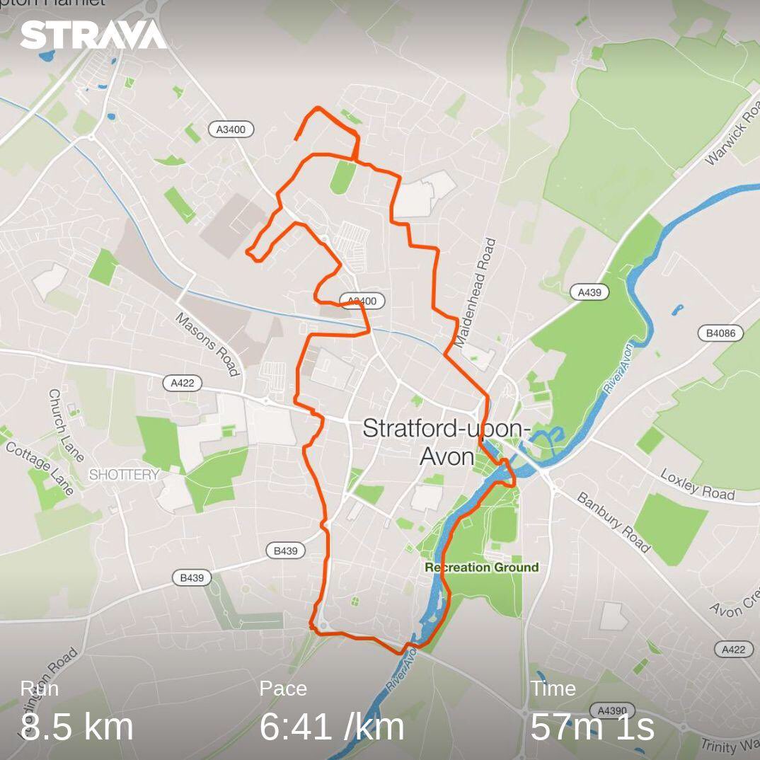 80before80's tweet photo. Such a hard run. I’m so pleased and proud to have done that. An hours run around town after a full day of decorating and heavy digging. https://t.co/uscgdkafgZ