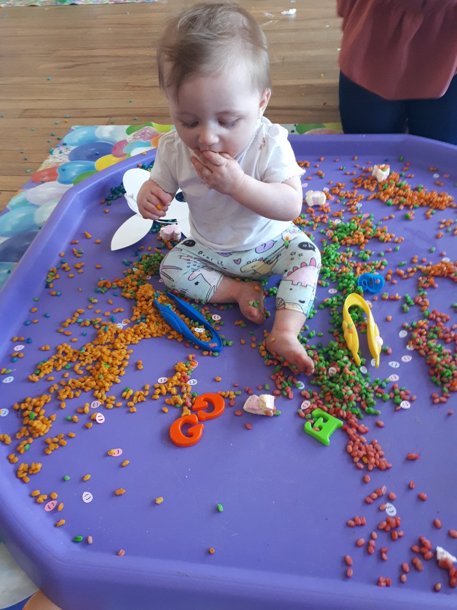 Great fun had at our Easter Special today!! 🍫🐰 #messyplay #mess #development #fun @ScunthorpeLife