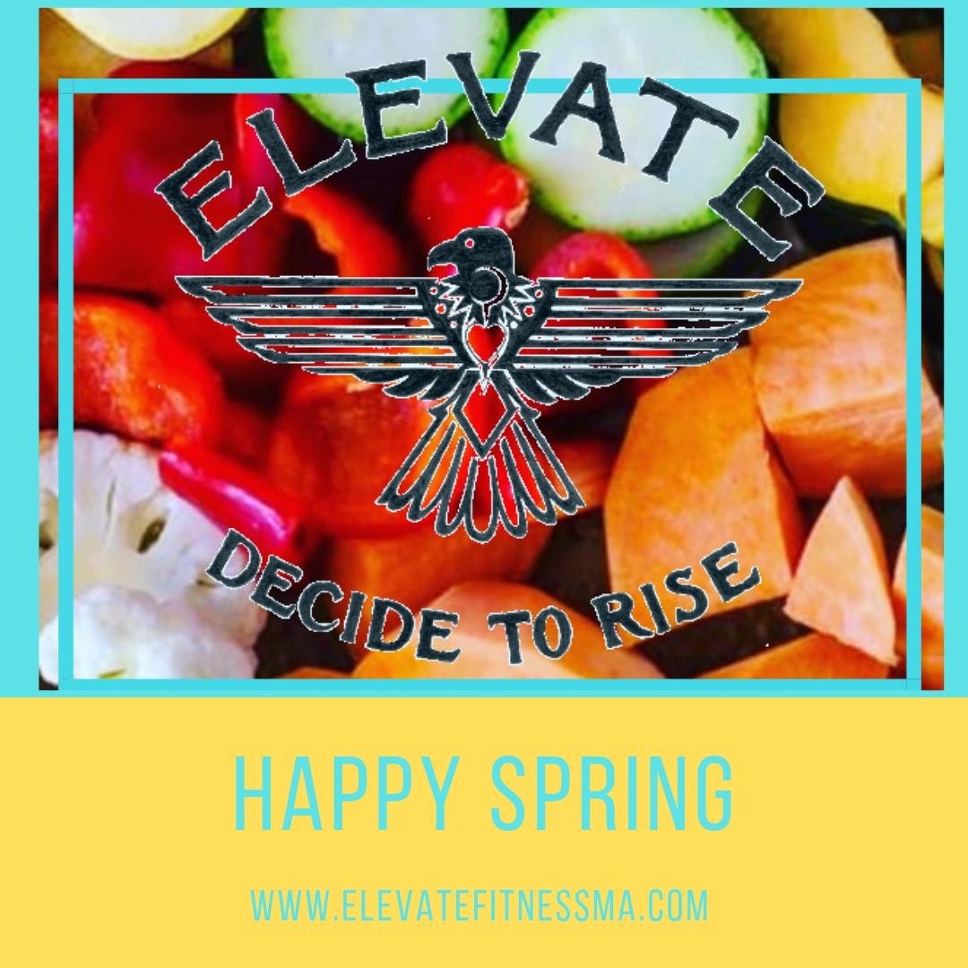 elevatefitma's tweet photo. Spring is in the air!!With all the beautiful colors around you, use them to color up your plate! Don't know how to cook it or need some advise? Head over to the website &amp; youtube channel to get some tips! Enjoy!! #elevatefitnessma #decidetorise #eatthecolors #springveggies #fruit https://t.co/OidMXfNqg2