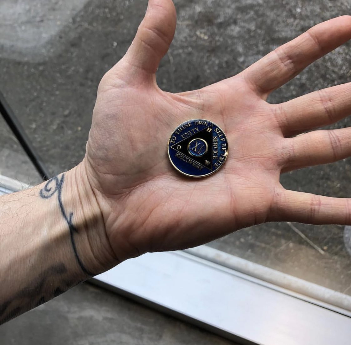 This hand wrote hundreds of hits. Thanks Em. #11yearssober