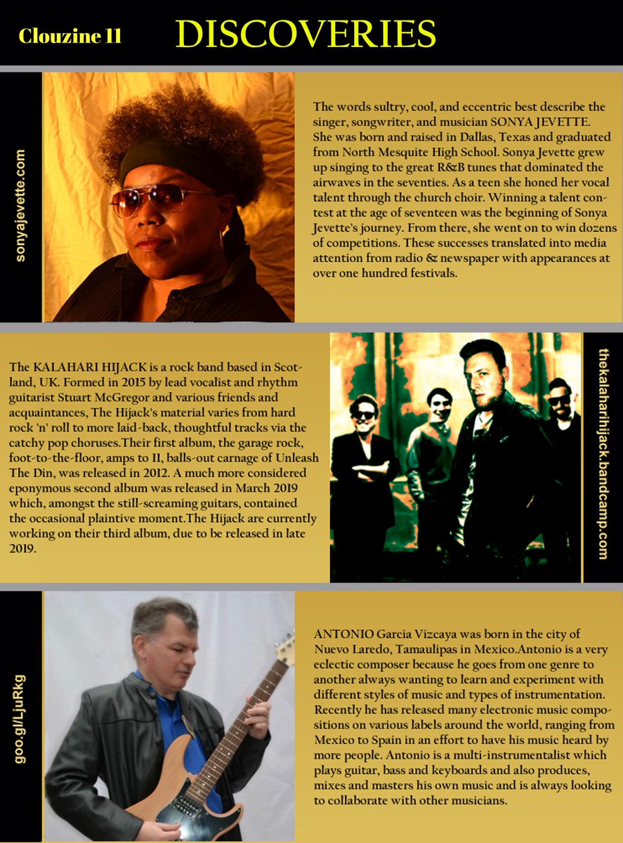 x.com/clouzine/statu…
#Interviews #News #Reviews #NewReleases #Discoveries
<a href="/clouzine/">CLOUZINE™ Independent Online Music Publications</a>'s #Founder #Mentor #NihalSes nominated for #Publisher and #Promoter of the Year by #InternationalSingerSongwritersAssociation #ISSA