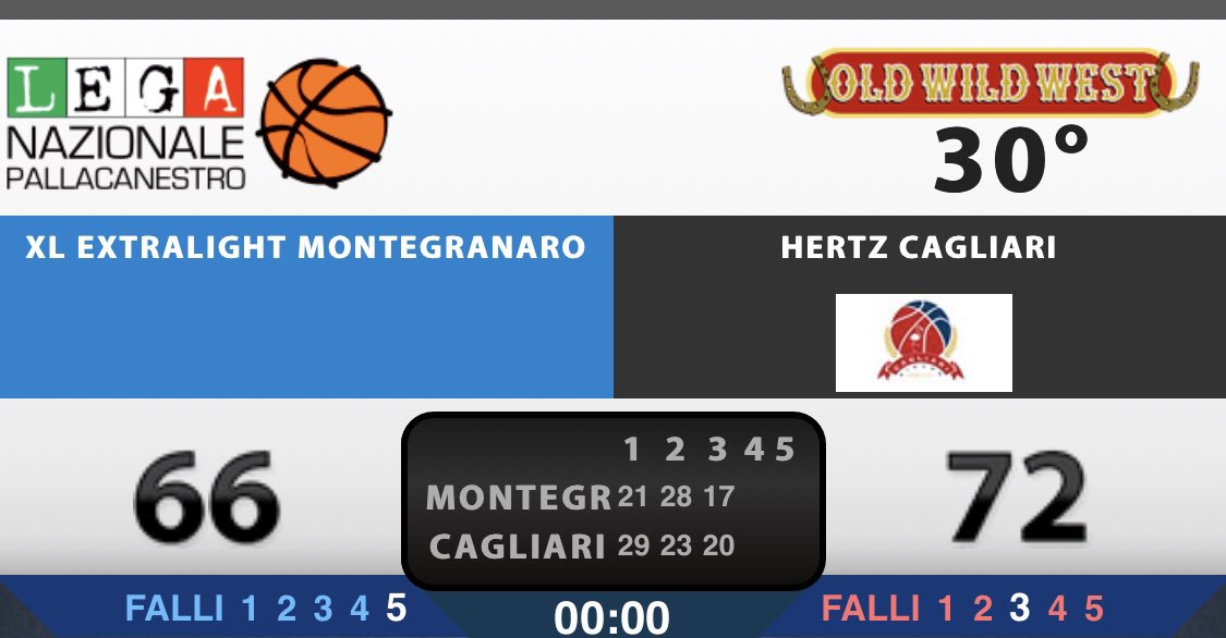 La Hertz conclude il terzo quarto avanti 72-66 sulla <a href="/PoderosaBasket/">Poderosa MGR</a> 
Carichi per questi ultimi 10 minuti 🔥