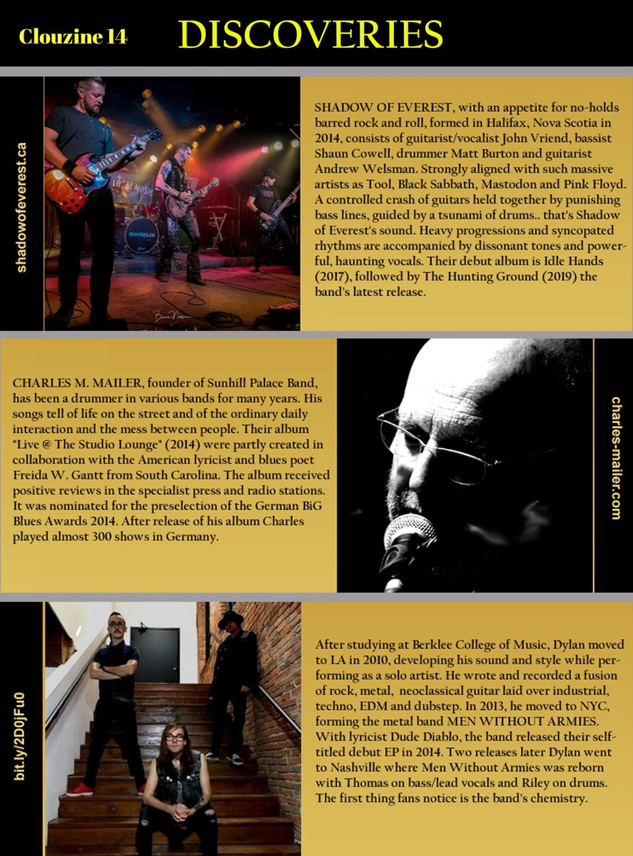 x.com/clouzine/statu…
#Interviews #News #Reviews #NewReleases #Discoveries
<a href="/clouzine/">CLOUZINE™ Independent Online Music Publications</a>'s #Founder #Mentor #NihalSes nominated for #Publisher and #Promoter of the Year by #InternationalSingerSongwritersAssociation #ISSA