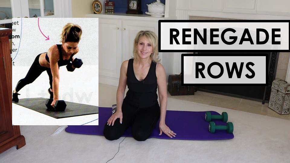 GloryB_TV's tweet photo. Easy way to do Renegade Row exercise: https://t.co/c7vcP7RTTu #renegaderows #exerciseforwomen #over50 https://t.co/K2XFIk7zlR