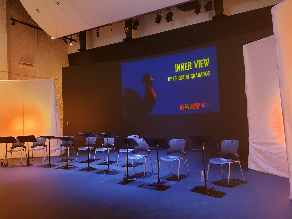 Phatthedd's tweet photo. Supporting #LatinxTheatre and having a great time with my new friends at @teatrovivotx. Time to watch INNER VIEW by Christine Granados!
#theatre #playwright #newplays #scripts #teatrovivo #austintheatre #alnpf #playfestival #stagedreading #teatro https://t.co/4V7iXf5KoA