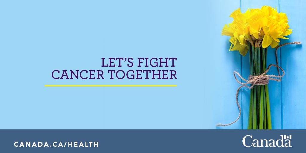GovCanHealth's tweet photo. April is #DaffodilMonth. Learn about the steps you can take to reduce your risk of developing #cancer: https://t.co/imFbGrxxVo #cancerawareness https://t.co/JR23V4Gikw