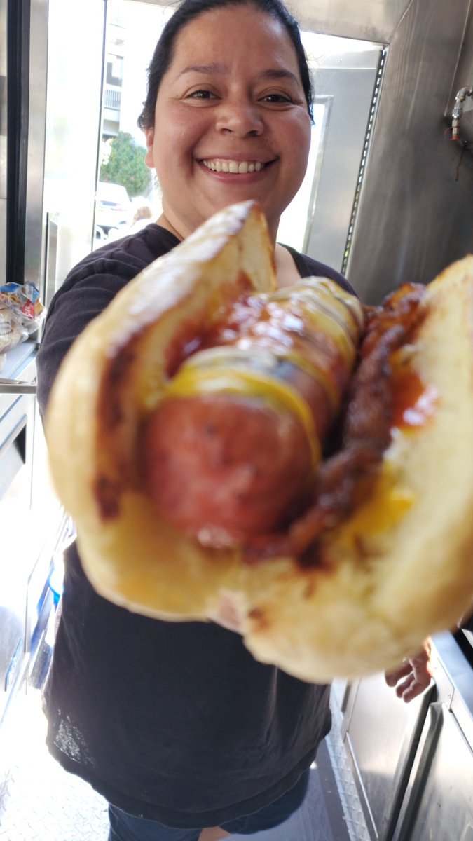 Would you like one of our new all beef hot dogs?