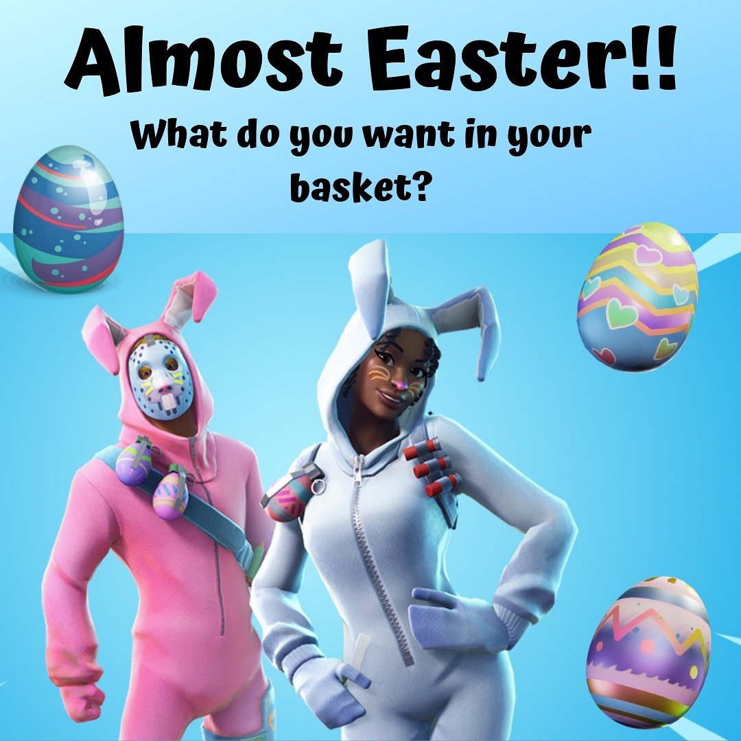 RodneyIsPro's tweet photo. What would you like from the easter bunny tomorrow?
Youtube - https://t.co/zIoQCJD3DK
#easter #eastereggs #eastersunday #easteregg #happyeaster #easter2018 #easterbunny #easterbasket #family #love #easterfortnite #easterbaskets #easter2017 #egg #fortnite #fortniteeaster https://t.co/qyqYNp2gxC