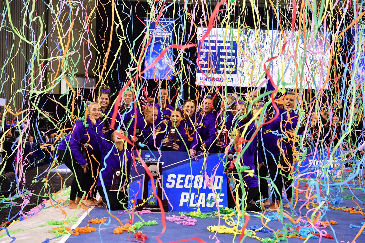 LSUgym's tweet image. What. A. Season.