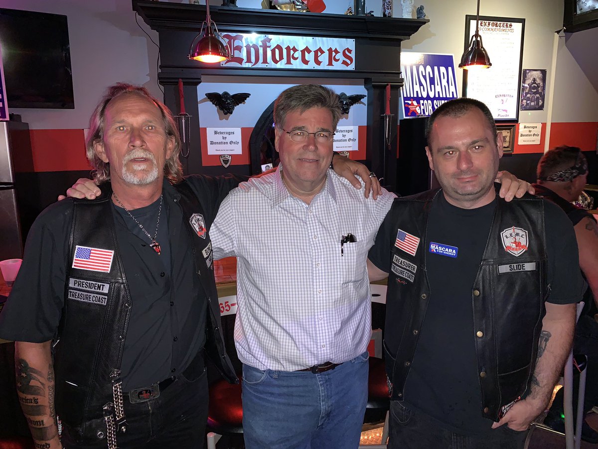 KenJMascara's tweet photo. Thanks to the Treasure Coast Enforcer’s Motorcycle Club for your support and hospitality and shout out to Mystic Relm who blew us away with their musical talent. https://t.co/u3v3JGtPat