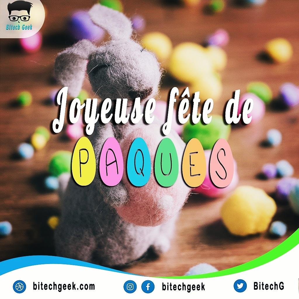 geektrx's tweet photo. Joyeuse Pâques à tous https://t.co/8GXJIJKerP