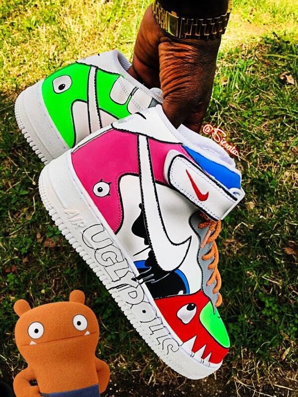 uglydolls's tweet photo. We’re obsessed with @sieratoclothing’s custom #UglyDollsMovie kicks for #UglyWeek! https://t.co/yDmOb3lJv9
