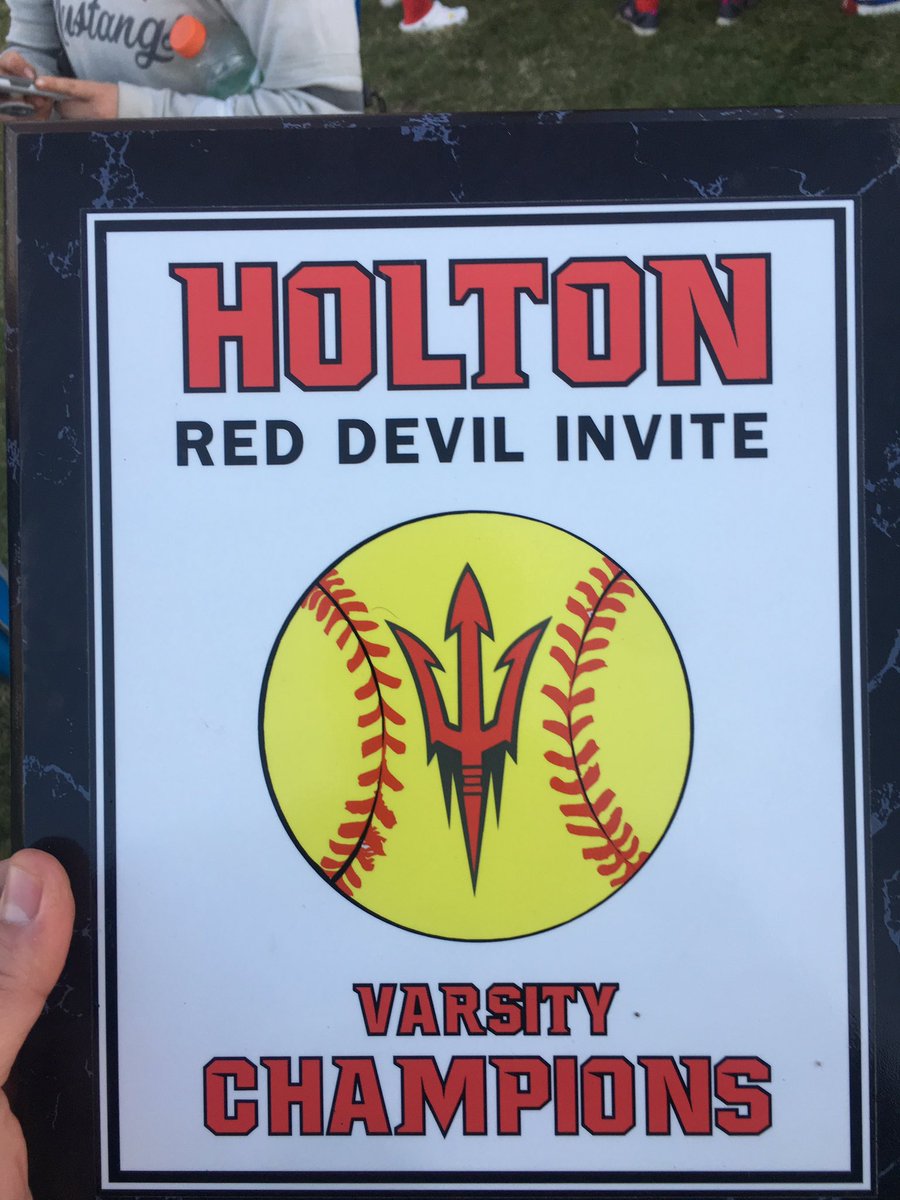 It took 10 innings, but your Lady Mustangs pulled through with a walk off single by Halie York! A complete team effort as the Mustangs beat #6 Onaway to capture the Red Devil Invite Championship!! Great game by both teams! 

#DeltaFire #RVlution #StayHungry