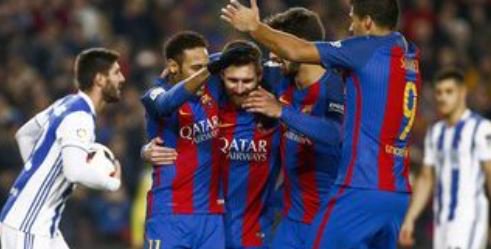 ⚽ Els blaugranes sumen tres punts més per un títol que ja toquen amb la punta dels dits. Lenglet i Jordi Alba han estat els encarregats de fer els gols. La crònica del @FCBarcelona_cat - @RealSociedad, aquí 👇
➡http://tv3.cat/alacarta/programa/resum-del-barca-reial-societat-2-1/video/5845973/ …