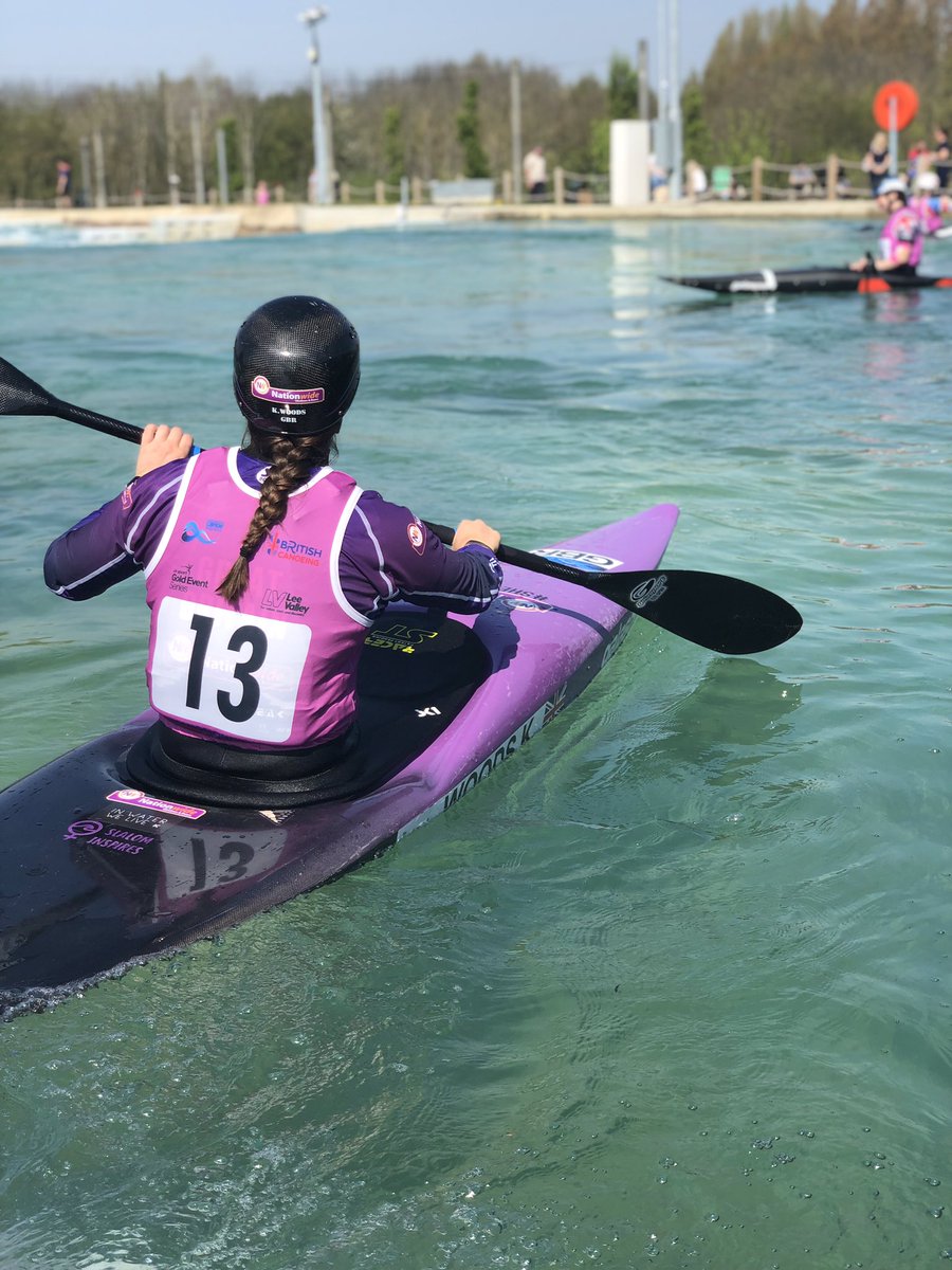 kim_woods_95's tweet photo. Some would say I like purple 🤷🏻♀️ 1st in K1, 2nd in C1 today. Some very tight racing but a great start to Senior/Olympic Selection! Bring on tomorrow! #enjoyedeverysecond https://t.co/BYInk2Q0SV