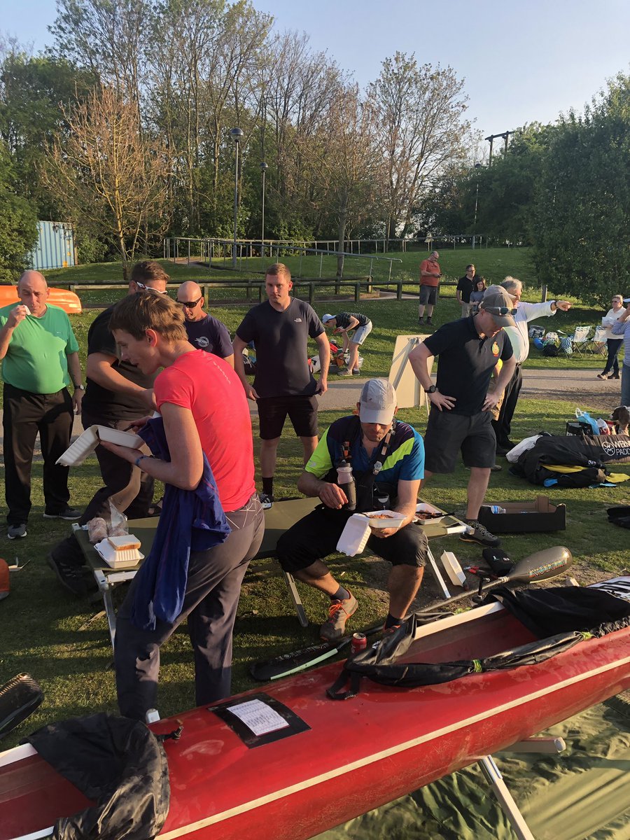 CanoeingRe's tweet photo. All crews fed &amp; watered at the False portage at @MarsportCanoes All looking #sapperstrong Into the night shift now! @CO3RSME @Commander8X @CorpsSM  @CommandantRSME #armyengineer #ubique #gurkha #thisisbelonging #armyjobs #3rsme #BritishArmySport #ArmyCanoeing #DWcanoerace https://t.co/5kQ9jvKwTE