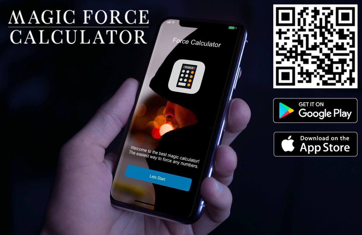 PeterGurido's tweet image. 🎩 Great News! Magic Force Calculator Now available at Google Play Market. Download Magic App Trick now for Free and amaze your friends with stunning Mentalism prediction effect. 

👉 Google Play: play.google.com/store/apps/det…

👉 AppStore: itunes.apple.com/us/app/force-c…

#magicapp #magicapps