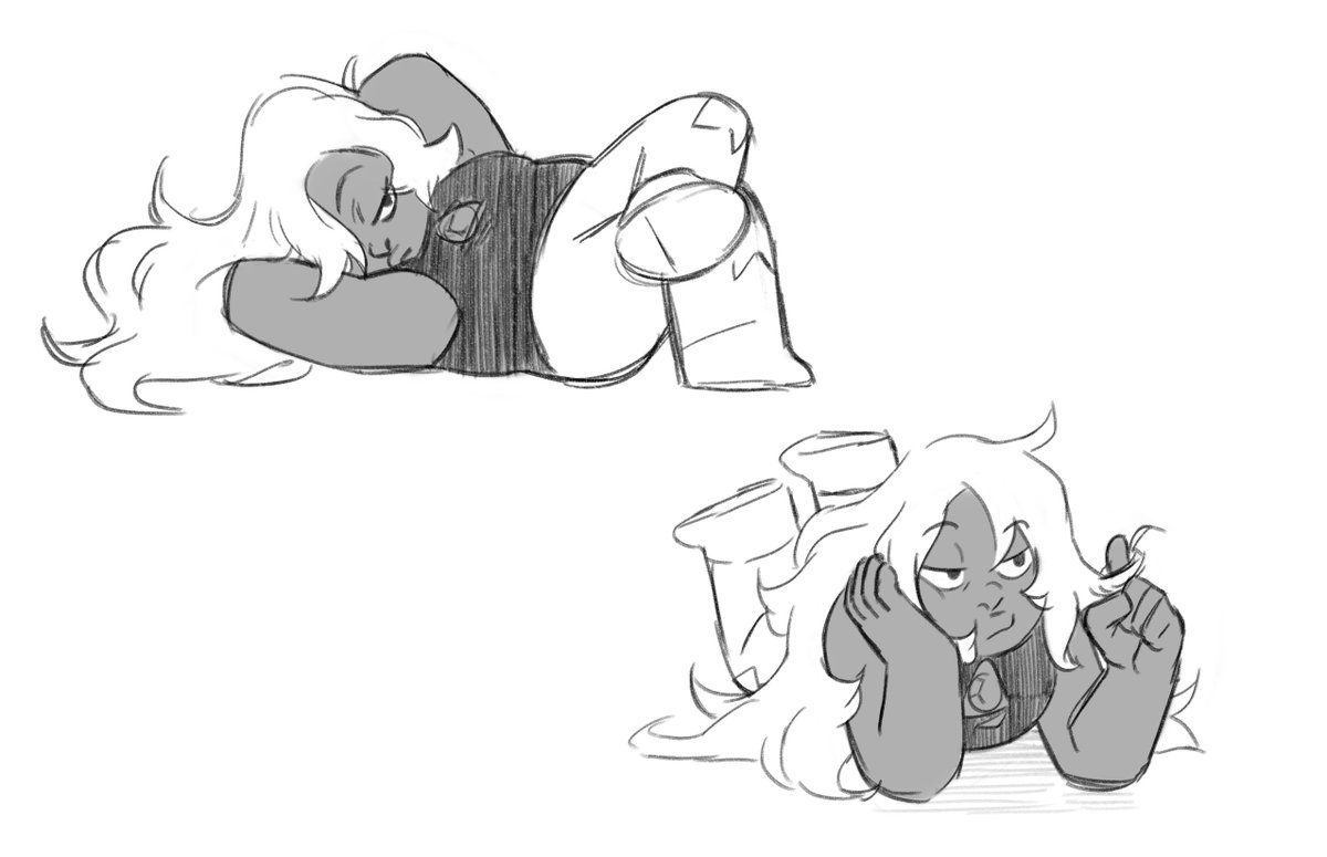 I missed drawing them #pearlmethyst 
