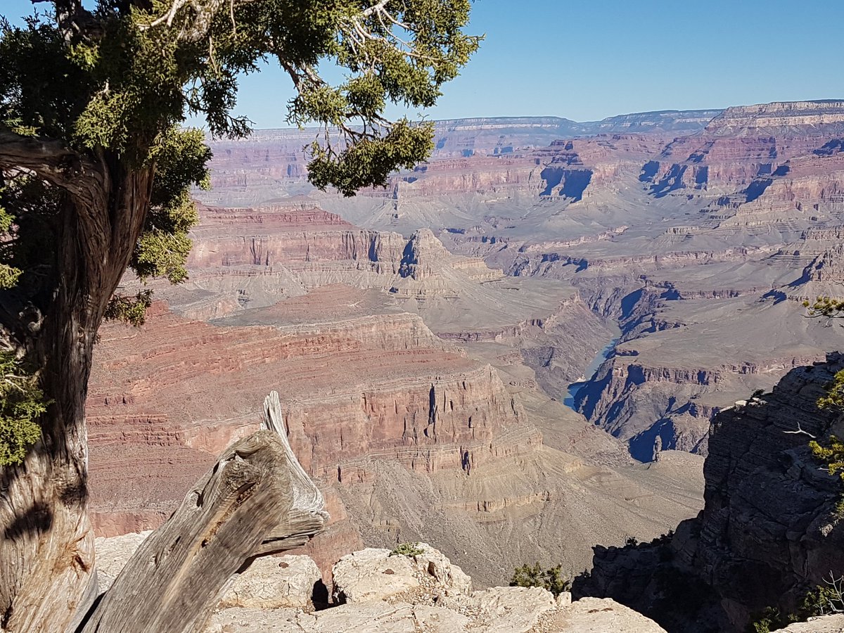 camundson1's tweet photo. A sunset, helicopter flight, and walk along the rim @GrandCanyonNPS was the highlight of an incredible #trip. The #GrandCanyon is such a stunning place and one I'll remember for a long time to come! https://t.co/fpTSs48auS