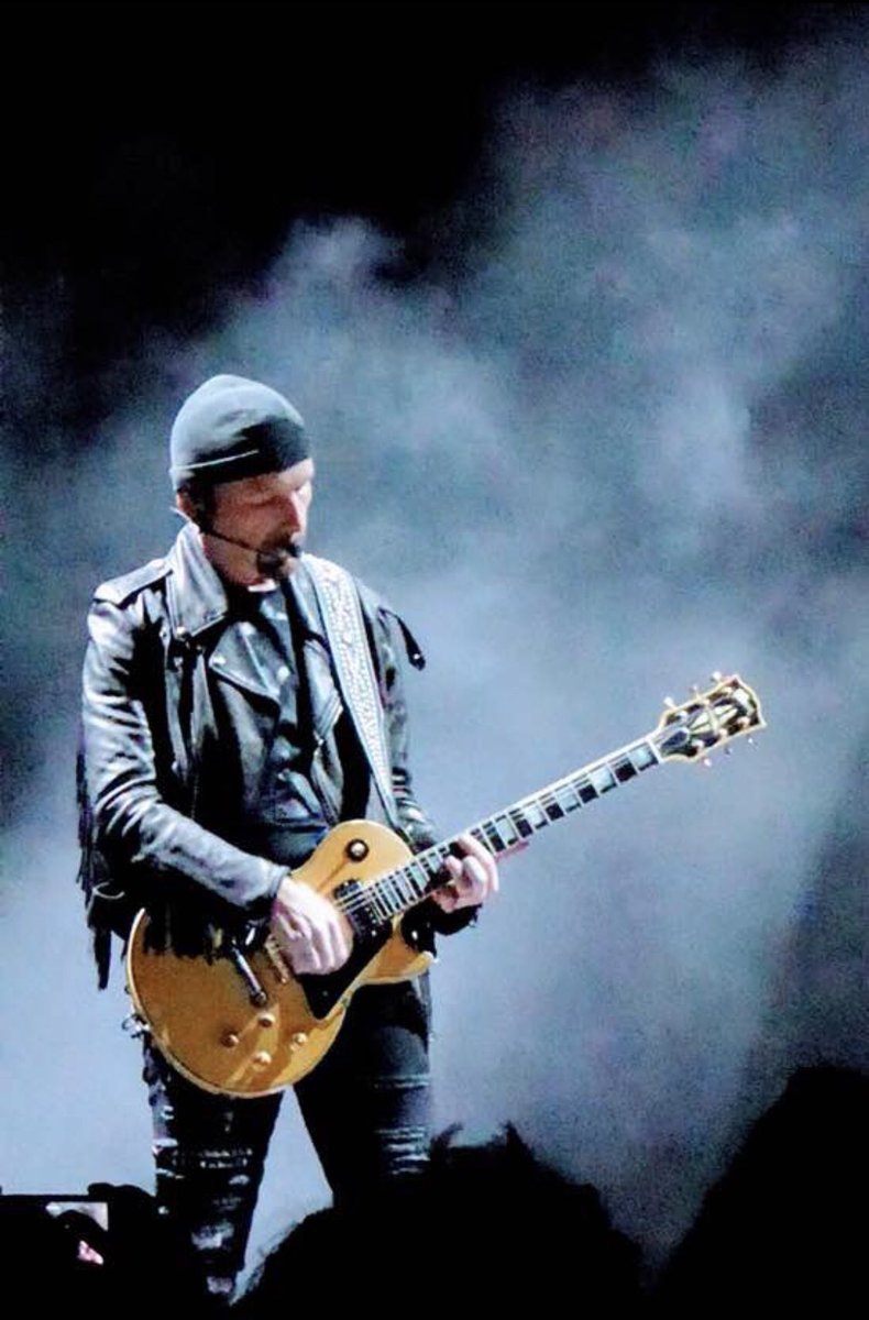 gatobronco's tweet photo. The Edge. #eiTour2018 Las Vegas, Nevada @U2 https://t.co/piRDrH2tlS