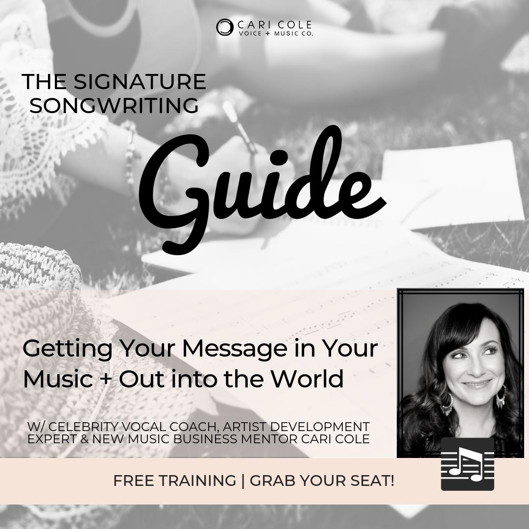 CariCole's tweet image. #Singers #Musicians What's REALLY holding you back? In this FREE ONLINE TRAINING you'll learn the # 1 career killer of #indie &amp;amp; #unsigned artists + how better #songwriting can lead to success. SIGN UP NOW for TUES 4/23 or 2 alternate days: members.caricole.com/ssc-webinar/