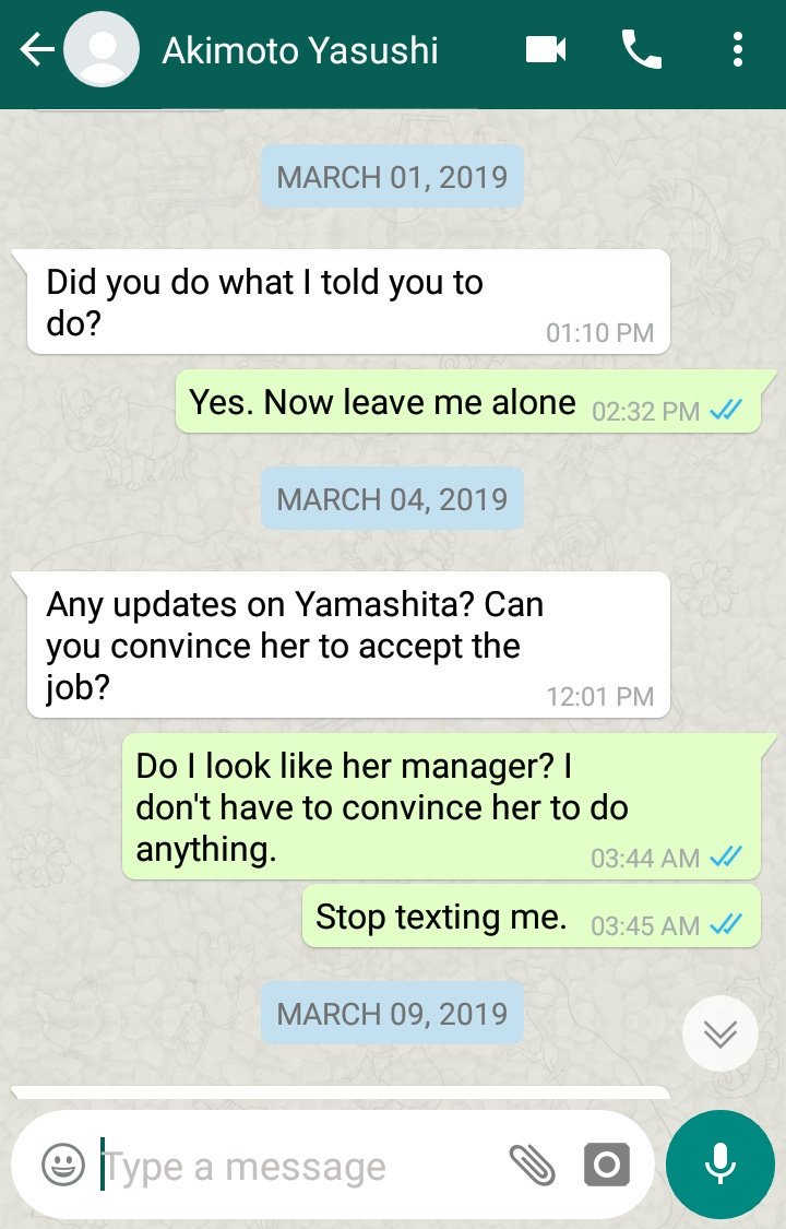 odapenaako's tweet photo. Officer Mars has obtained the warrant for Shiraishi Mai's phone. https://t.co/Ju7CnEea1l