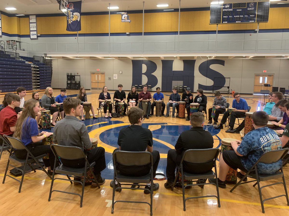 loved facilitating the drum circle for the #MissouriDayOfPercussion #PAS #MOPAS #MOPAS19