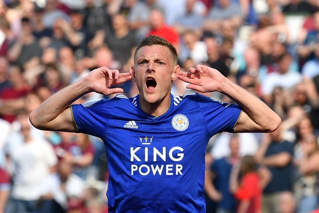 Jamie Vardy has bagged nine goals in his last 10 Premier League games.
He's scored seven in his seven appearances under Brendan Rodgers.
#MOTD