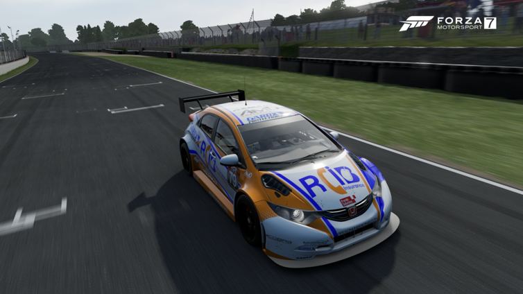 STR_Media's tweet photo. Great night's racing in the @ApexOnForza  touring car meeting at Brands Indy. Rutherford managed to bag three 4th place finishes in lobby D. In his debut with the AmD Tuning Civic https://t.co/aqxobsYVPl