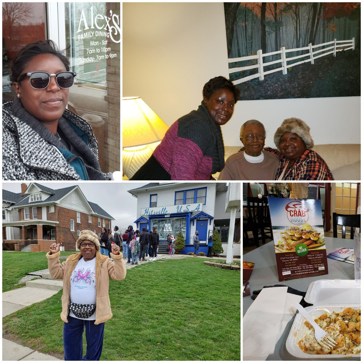CoachCZHunter's tweet photo. Detroit's been good though. 
My great aunt &amp; uncle been planting roots since the 50s.
#mymom grew up coming here during summers from the country in Louisiana, until she came to college @TexasSouthern
#shelovesithere 
But the story of #Detroit is a sad one to learn about https://t.co/iWLeQHFUsu