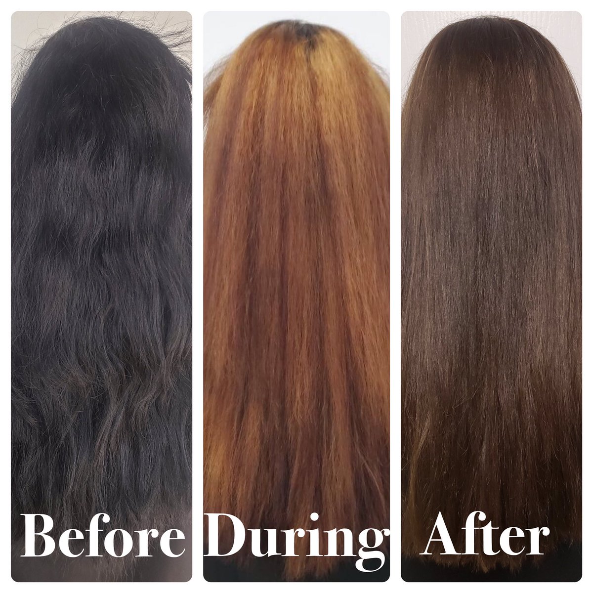 SALONNAMAN's tweet photo. {Transformation} 
HUGE transformation from years of coloring your hair to finally wanting to go back and embrace your natural color! Color correction by Level 4 Brittany! 
•
•
•
•
•
#salonnaman #snhairbybrittany   #redken #redkenready #redkenobssesed #redkenelite #redkenusa https://t.co/vgDl8T4aT6