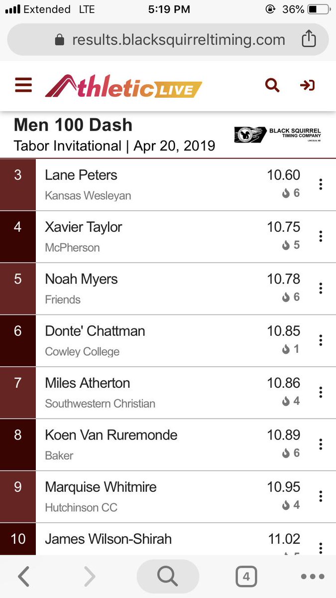 KWU_XC_Track's tweet photo. National Qualifier! Lane Peters runs the NAIA “A” Standard on the dot for the Men’s 100m dash to book his ticket to Gulf Shores! 

#RollYotes #StrongerTogether https://t.co/hsqK9vsI3m