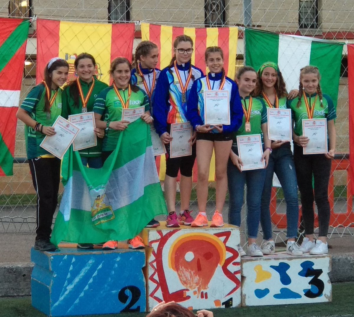 Montellano_O's tweet image. Andalucía 2a en el Campeonato de España de Orientación de Relevos Clásicos, categoría F14, con nuestra corredora Adriana Rolland. ¡¡Enhorabuena!!