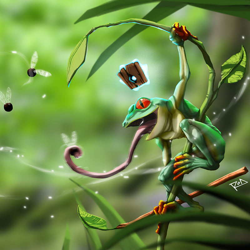 rodsala's tweet photo. Time Greetings!
I painted my own character, Froag!🐸
Hope you enjoy it!
.....................................................................
#froag #sketchbook #character #characterdesign #nature #frog #digitalpainting #illustration #tong https://t.co/3hveJVVFPF