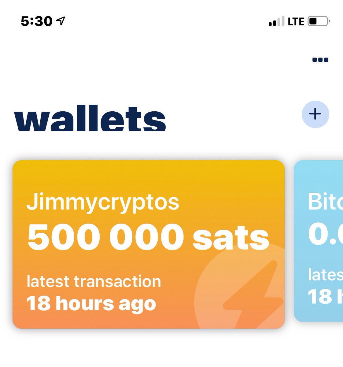 Just loaded some Sats to my ⁦<a href="/bluewalletio/">BlueWallet</a>⁩ easy to use interface for ⁦<a href="/lightingnetwork/">Lightning Network</a>⁩ going to pay for satellite message on ⁦<a href="/Blockstream/">Blockstream</a>⁩ hope u got those satellite antenas so you get my message hello future !!!