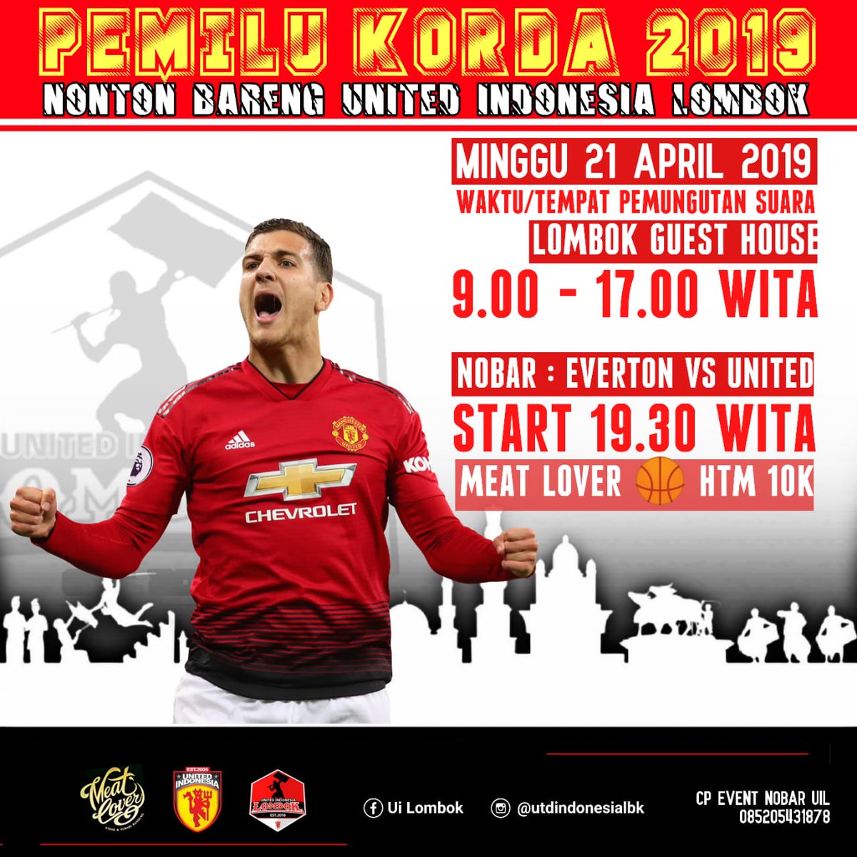 Bagi member UIL yang memiliki hak pilih mari datang ke TPS di Lombok Guest House di jam yang telah ditentukan untuk menyukseskan Pemilu Korda..  selesai Pemilu Korda akan dilakukan penghitungan suara  sekaligus nobar #UIL #unitedindonesia #unitedtogether  #UnityForUnited