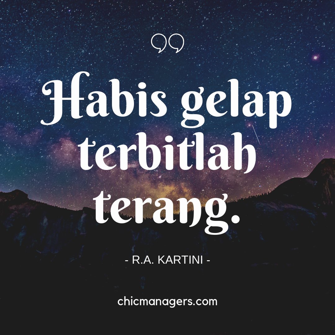 chicmanagers's tweet photo. Selamat hari Kartini, wahai para perempuan Indonesia! #chicmanagers #womenempoweroneanother https://t.co/2PJ1FXRihz