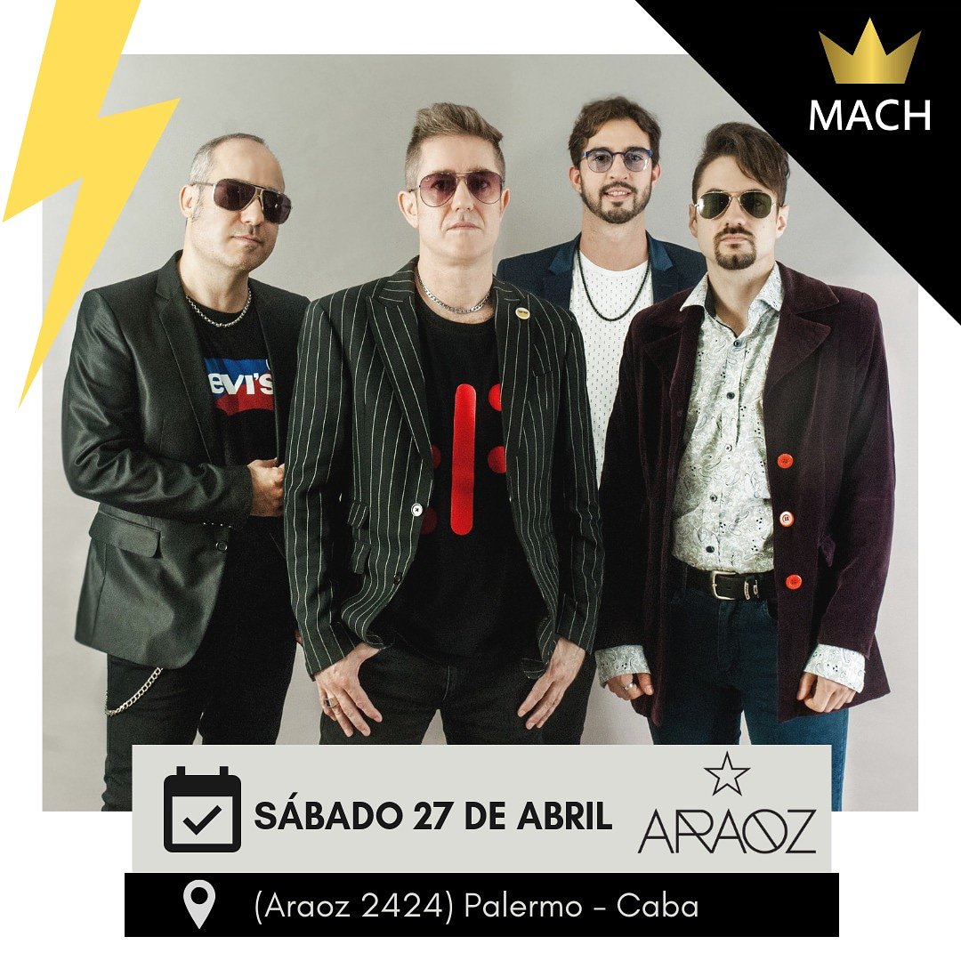 MACHenvivo's tweet photo. 📢 #MACHenConcierto⚡
PRÓXIMO #SHOW en #BuenosAires 😎
📅 Sábado 27 de abril
📍 @clubaraoz (Araoz 2424) Palermo - Caba)
🎟 #Entradas podes conseguirlas a través de mp
#ApoyemosBandasIndependientes 🤘
#concierto #liveshow
#livemusic #poprock
https://t.co/Z0vmQVkBpf https://t.co/4eIizyujwh