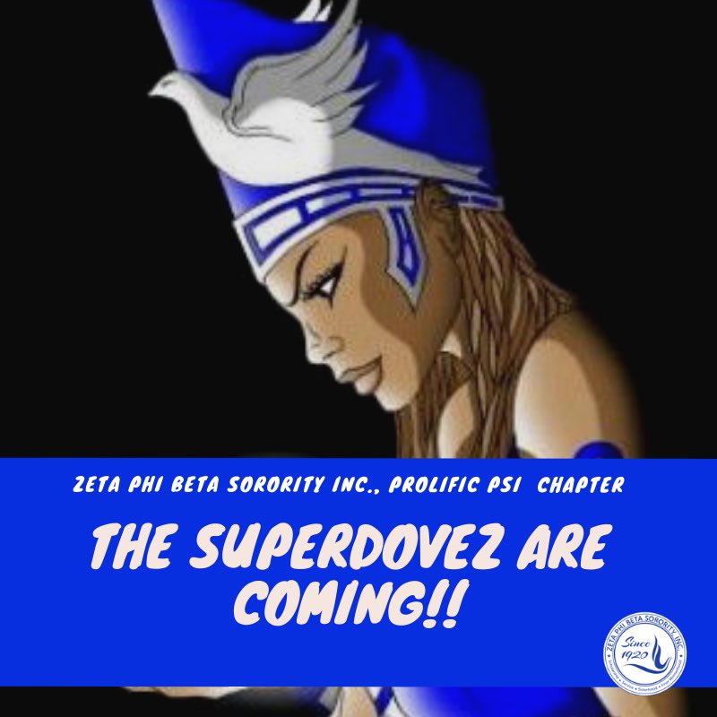 Heyyyazz's tweet image. We heard the campus needs some saving😏🕊💙 #ProlificPsi #PsiChapter #ZetaPhiBeta #Blue #White #1920 #SuperDoveZ #SingleLetterDoesItBetter #SuperHeroZ #Spring19 #WhatYallBeenWaitingFor #TheyComing